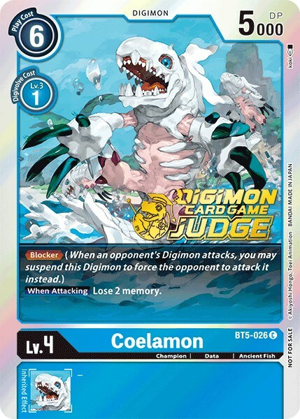 Coelamon Card Front