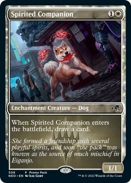 Spirited Companion Card Front