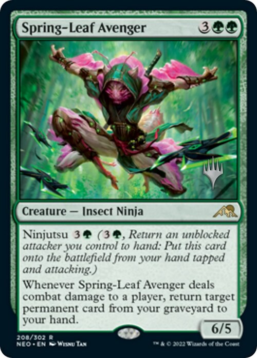 Spring-Leaf Avenger Card Front