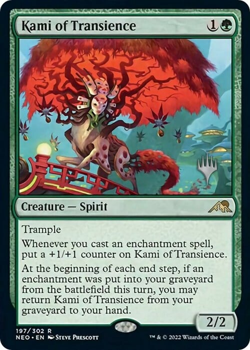 Kami of Transience Card Front