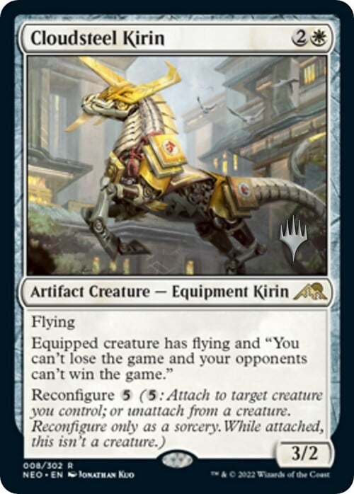 Cloudsteel Kirin Card Front