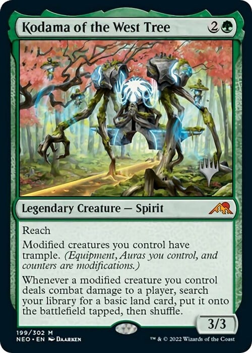Kodama of the West Tree Card Front
