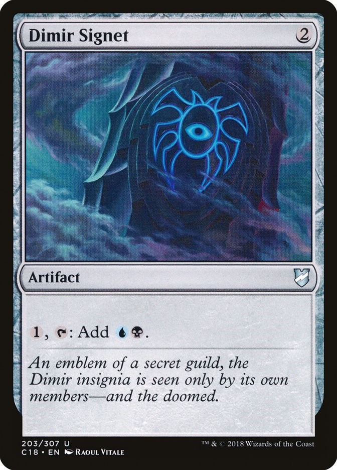 Dimir Signet Commander 2018 | Magic | CardTrader Dimir Signet Commander 2018 | Magic | CardTrader