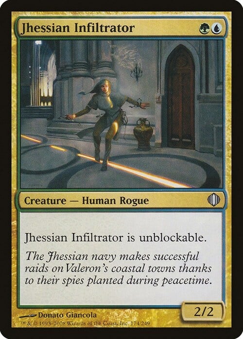 Jhessian Infiltrator Card Front