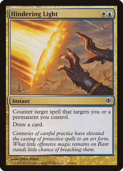 Hindering Light Card Front