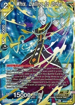 Whis, Calling to Order Card Front