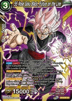 SS Rose Goku Black, Future on the Line Card Front