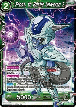 Frost, to Battle Universe 7 Card Front