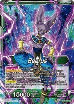 Beerus // Beerus, Victory at All Costs Card Front