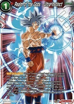 Realm of the Gods - Ultra Instinct Card Front