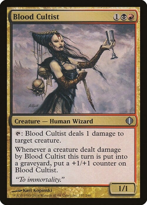 Blood Cultist Card Front
