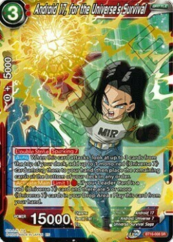 Android 17, for the Universe's Survival Card Front