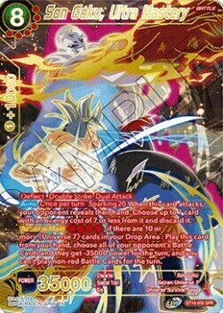 Son Goku, Ultra Mastery Card Front