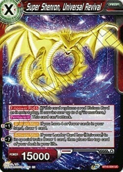 Super Shenron, Universal Revival Card Front
