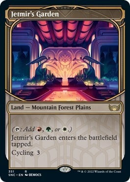 Jetmir's Garden Card Front