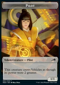 Pilot // Samurai Card Front