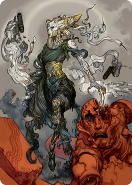 Art Series: Tamiyo, Compleated Sage Card Front