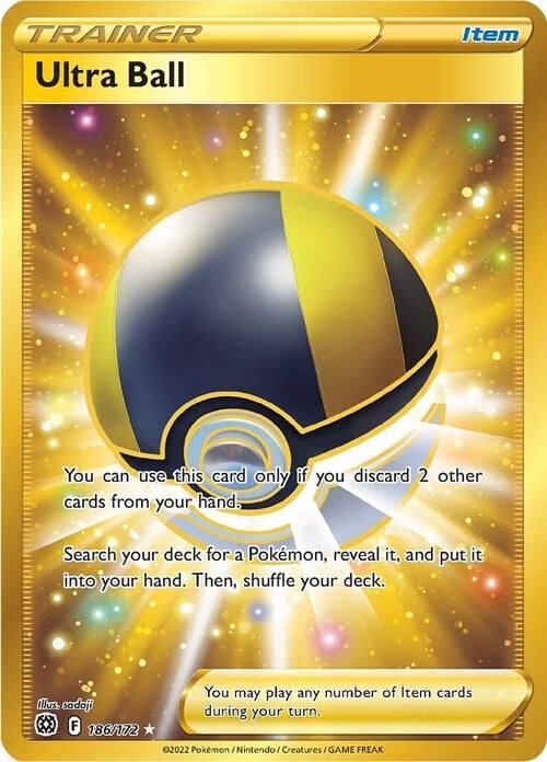 Ultra Ball Card Front