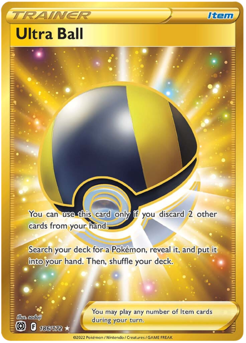 Ultra Ball Card Front