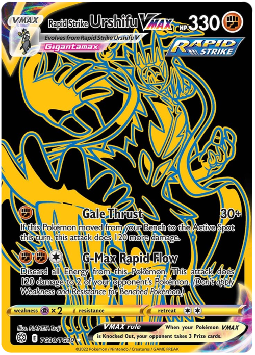 Rapid Strike Urshifu VMAX Card Front