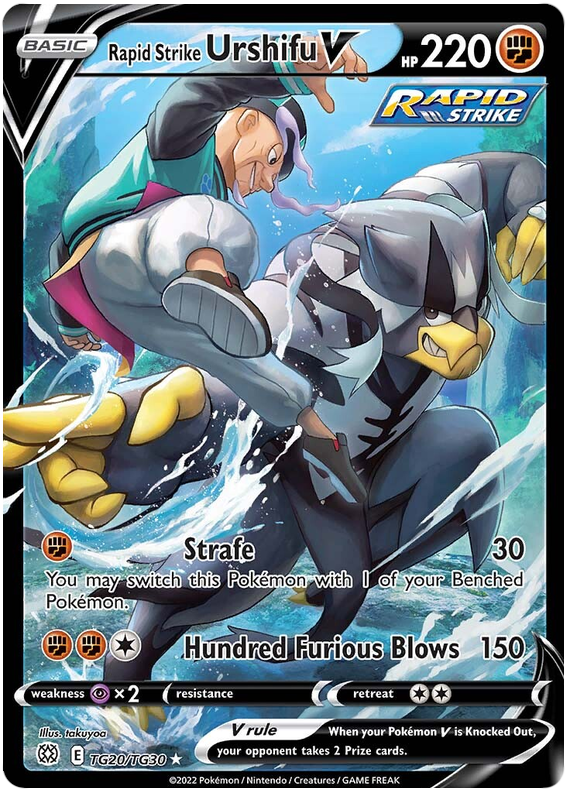 Rapid Strike Urshifu V Brilliant Stars Pokémon CardTrader