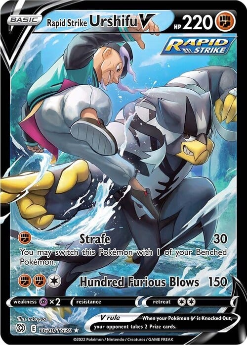Urshifu Pluricolpo V [Strafe | Hundred Furious Blows] Card Front