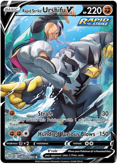 Rapid Strike Urshifu V Card Front