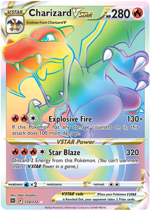 Charizard VSTAR Card Front