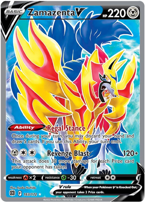 Zamazenta V Card Front