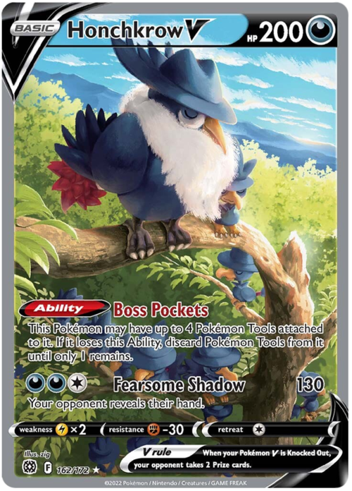 Honchkrow V Card Front