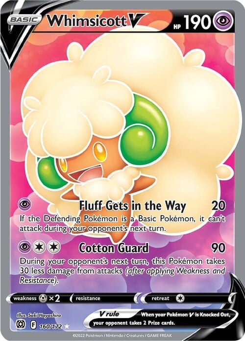 Whimsicott V Card Front