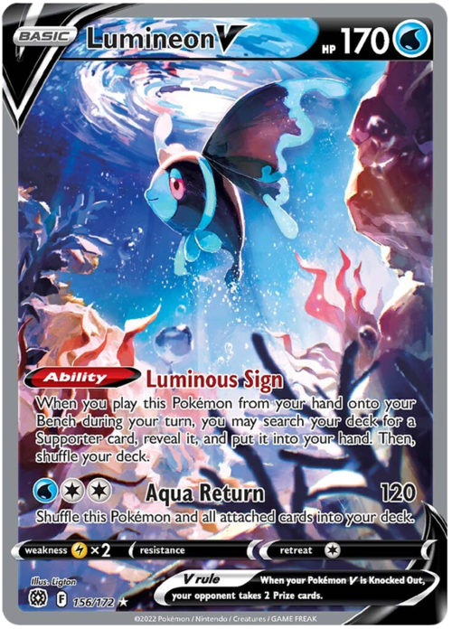 Lumineon V Card Front