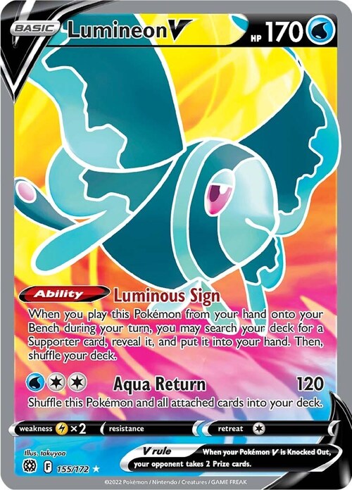 Lumineon V Card Front