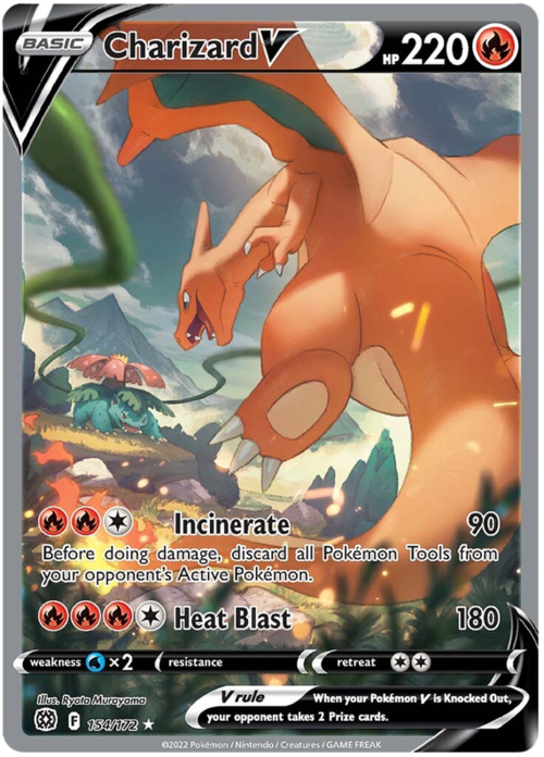 Charizard V Card Front