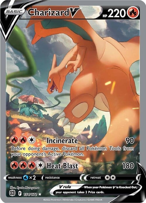 Charizard V Card Front