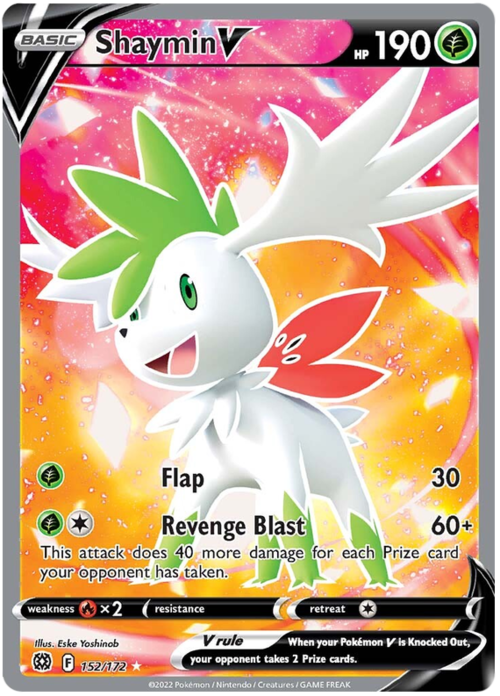 Shaymin V [Flap | Revenge Blast] Card Front