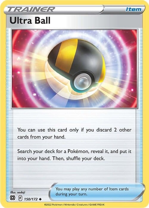 Ultra Ball Card Front