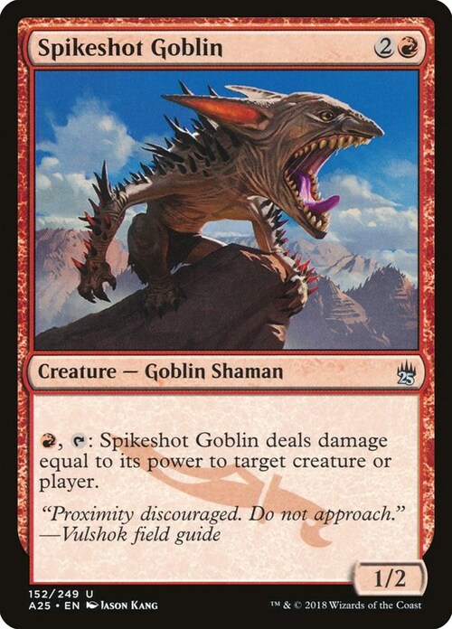 Goblin Scagliapunte Card Front