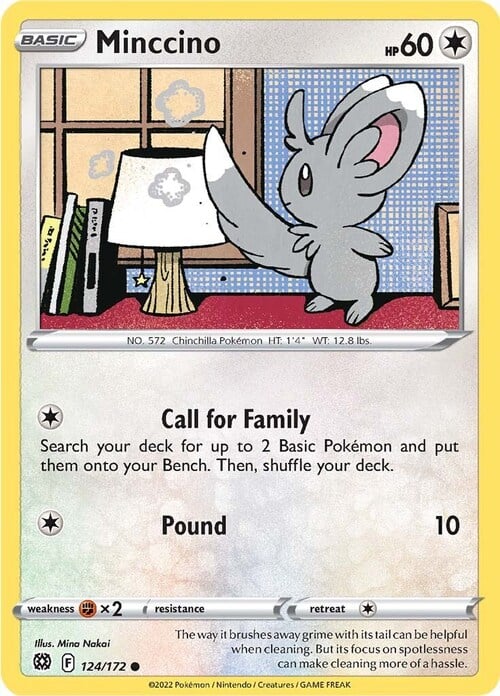 Minccino [Call for Family | Pound] Card Front