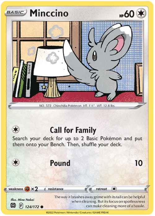 Minccino [Call for Family | Pound] Card Front
