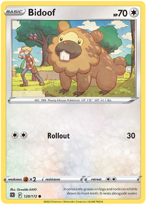 Bidoof Card Front