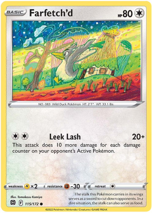 Farfetch'd Card Front