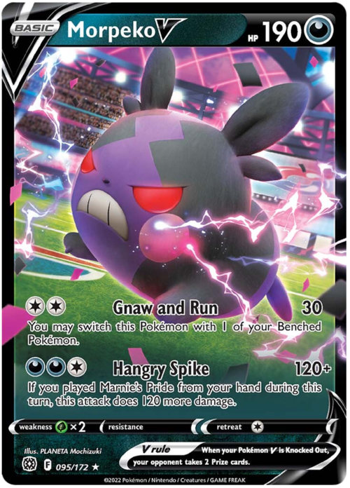 Morpeko V Card Front