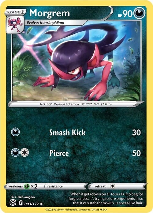 Morgrem [Smash Kick | Pierce] Card Front