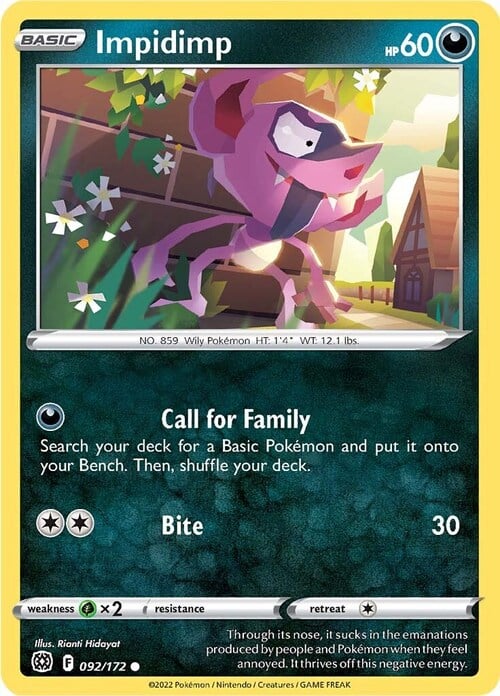 Impidimp [Call for Family | Bite] Card Front