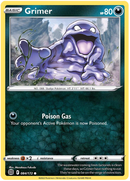 Grimer Card Front