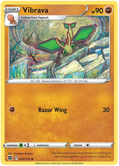 Vibrava [Razor Wing] Card Front