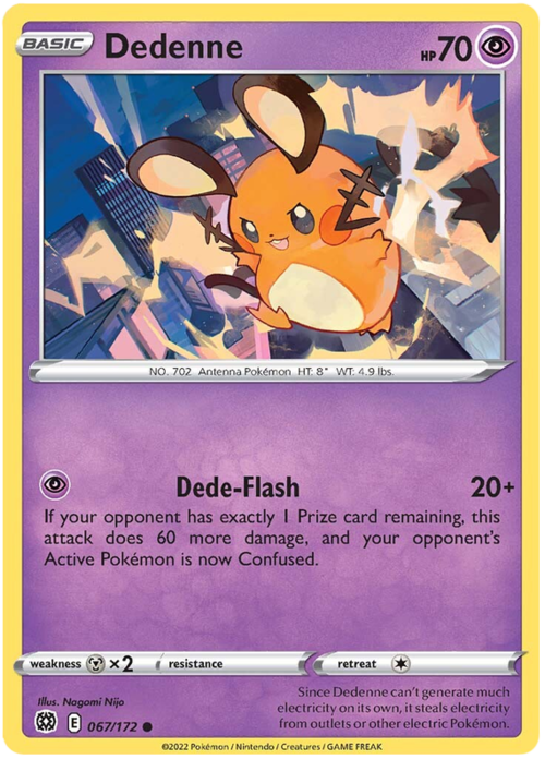 Dedenne Card Front