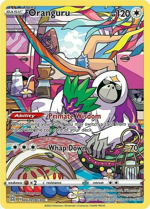 Oranguru Card Front