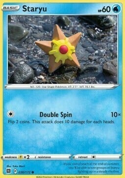 Staryu [Double Spin] Card Front